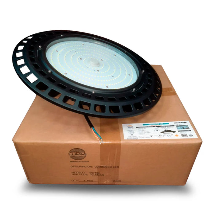 Campana industrial LED 200W IP65 para suspensión