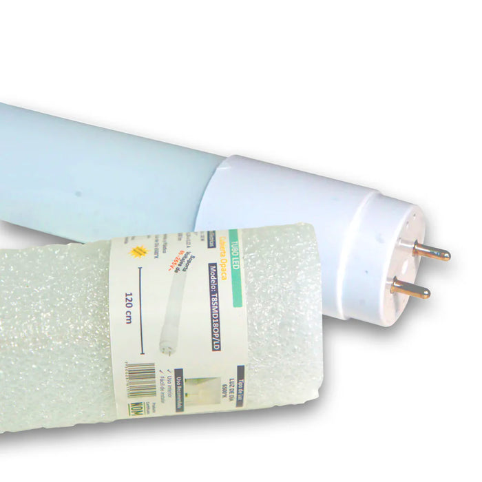 Tubo LED T8 18W Opalino G13 6500K 120 cm