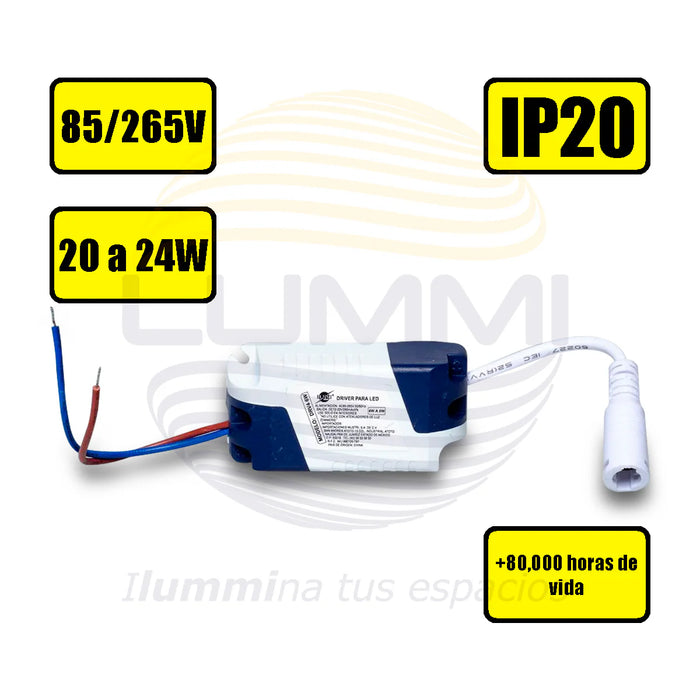 Driver LED 20-24W 300mA 85-265V (DRV20-24W)