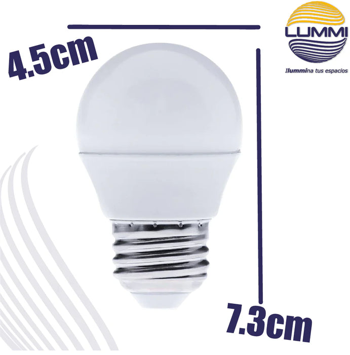Foco LED tipo anuncio G45 5W Luz de Día E26 (G45SMD5/LD)