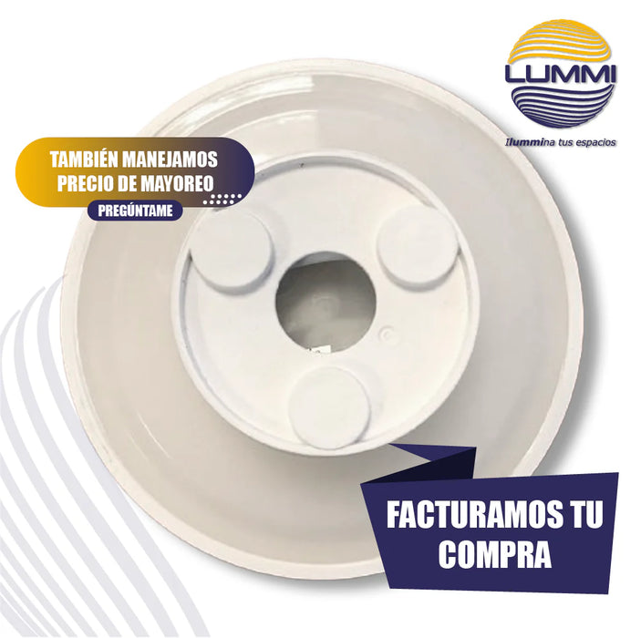 Luminario LED circular de pared IP65 para exterior