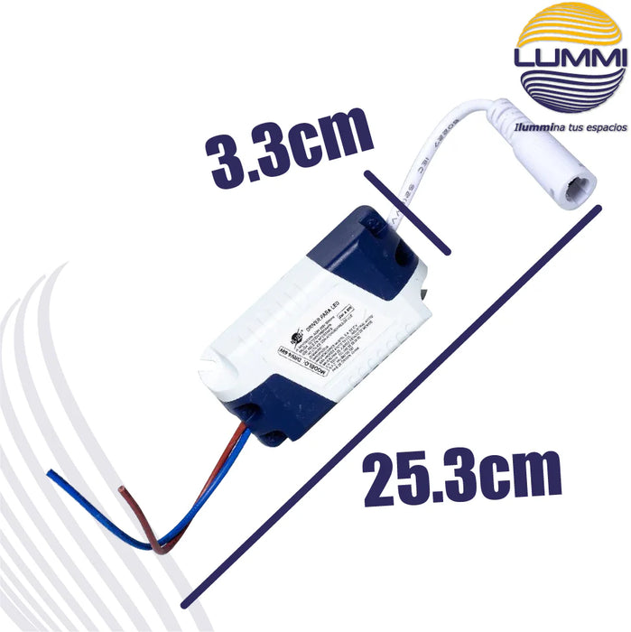 Driver LED 4-6W 300mA 12V (DRV4-6W)