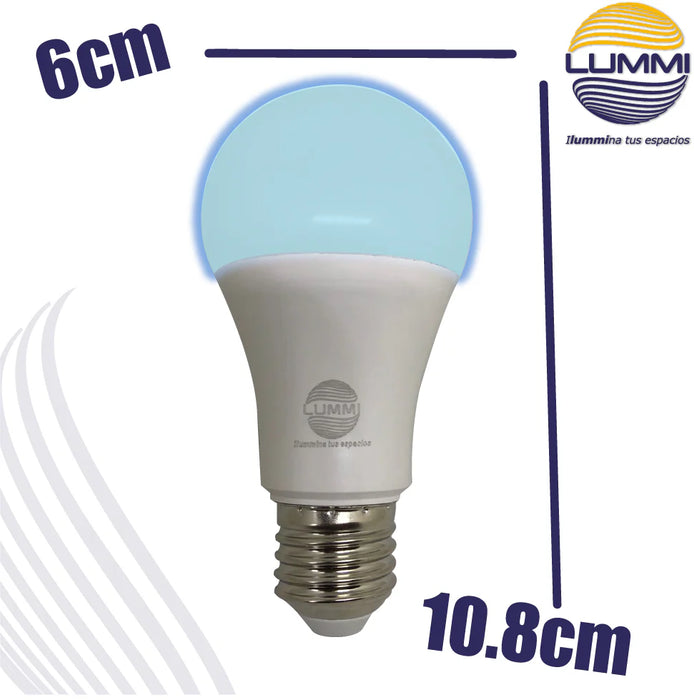 Foco LED 6W Luz Negra UV A60 E26 (A60LED6/BLB)