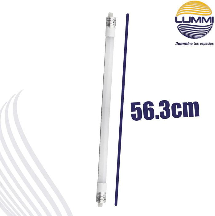 Luminaria LED T5 8W 6500K con Difusor Opalino Base G5