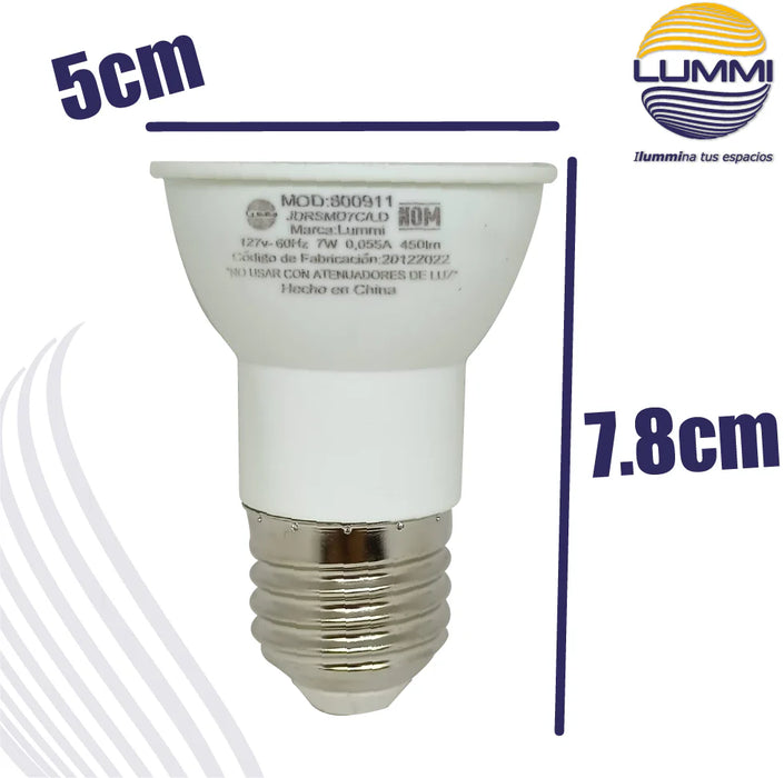Foco LED JDR E26 7W 450 lm (BC / LD)