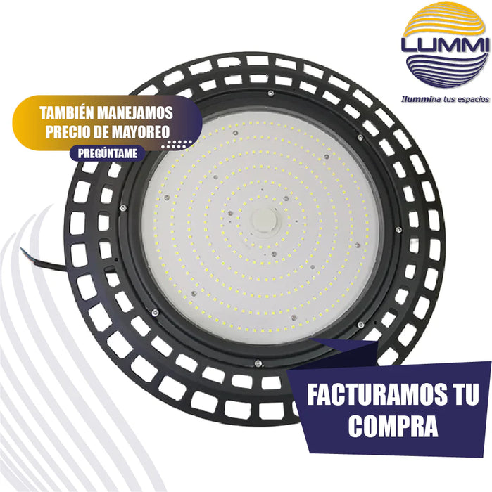 Campana industrial LED 200W IP65 para suspensión