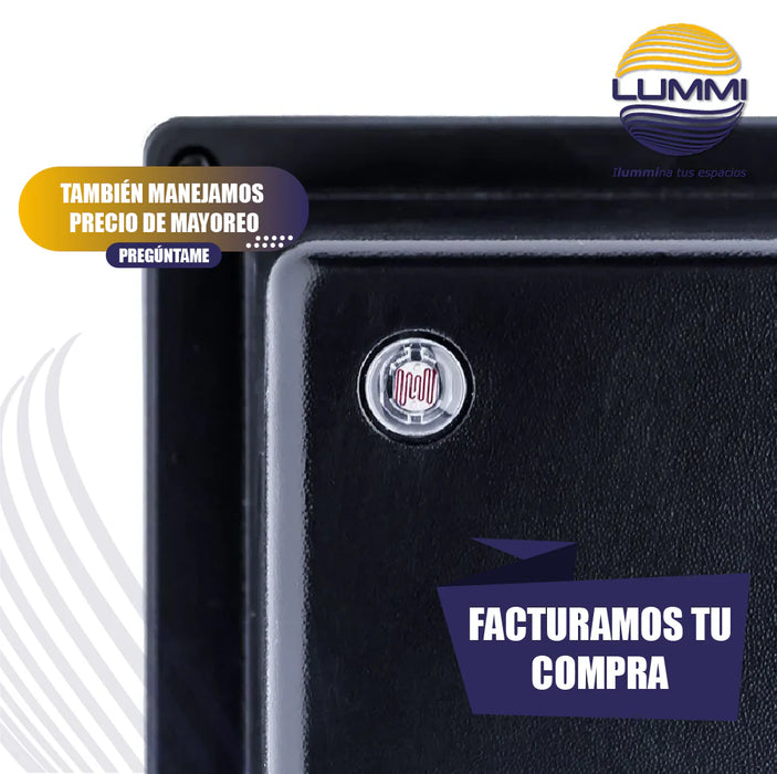 Arbotante de LED 10W con fotocelda (WL10LED)