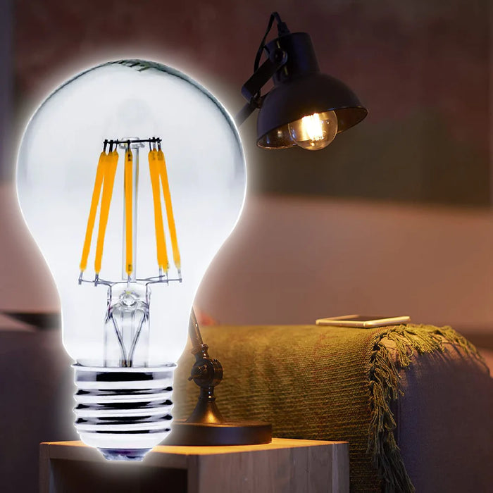 Foco LED Filamento A60 8W Base E26 820 lm