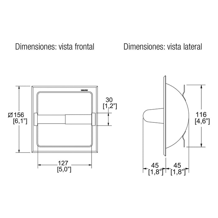 Portapapel Helvex 104