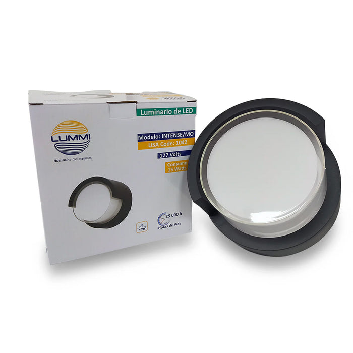 Arbotante Circular 15W 3 Tonos Lummi 1042