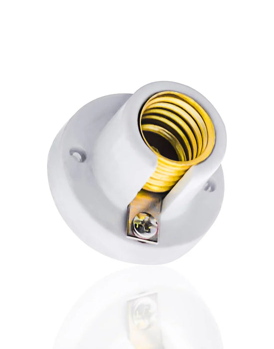 Block socket de porcelana E12 / E14 para portalámparas