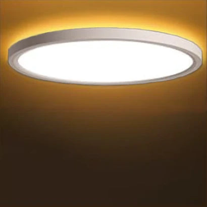 Luminaria circular LED 2 en 1 de sobreponer 16W Luz de Día + Blanco Cálido