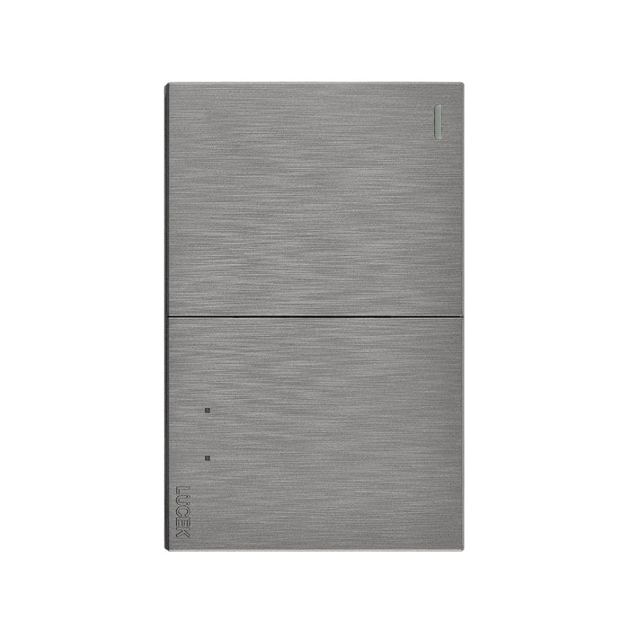Placas con Dos Interruptores Lucek Flat BF02