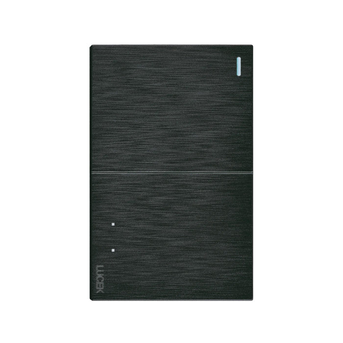 Placas con Dos Interruptores Lucek Flat BF02