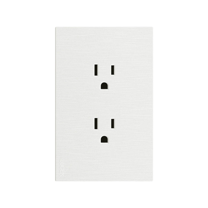 Placas con Dos Contactos Lucek Flat BF06