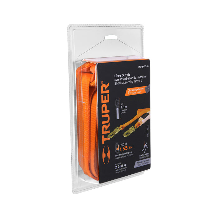 Línea de Vida 1.8 m con Absorbedor de Impacto CAB-5430-18