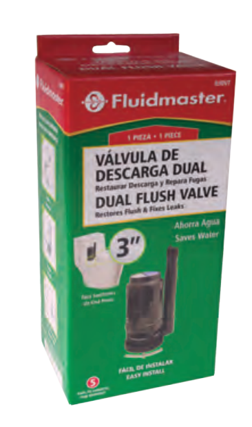 Válvula de Descarga Dual para WC Fluidmaster 830VTP6
