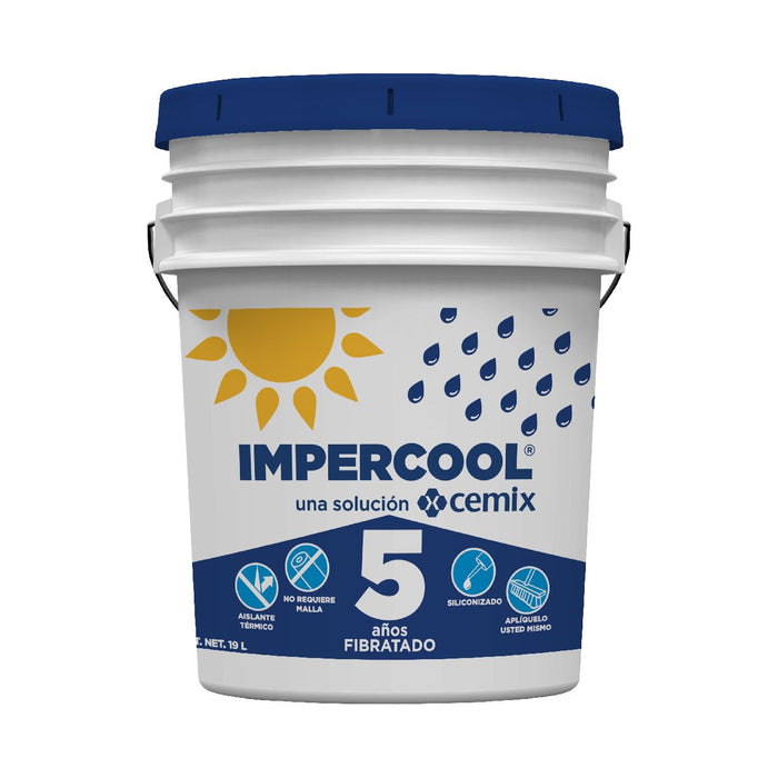 Impermeabilizante Impercool Cemix 5 Años