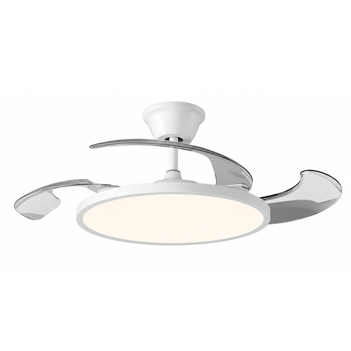 Lámpara Ventilador Invisible Rectráctil de 42" 3 Tonos de Luz Lummi LV5520