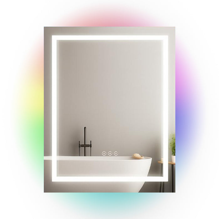 Espejo Rectangular para Baño, LED RGB Táctil Folgmex PL405038