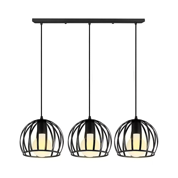 Lámpara Colgante de Techo Vintage 3 Cabezas