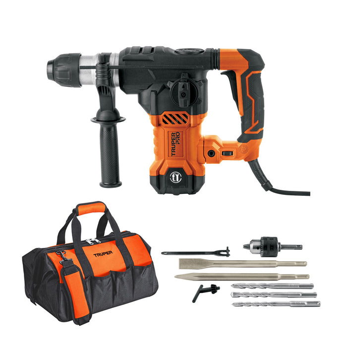 Rotomartillo SDS Plus/Destornillador 6 J 1500W ROEL-60A Truper Pro