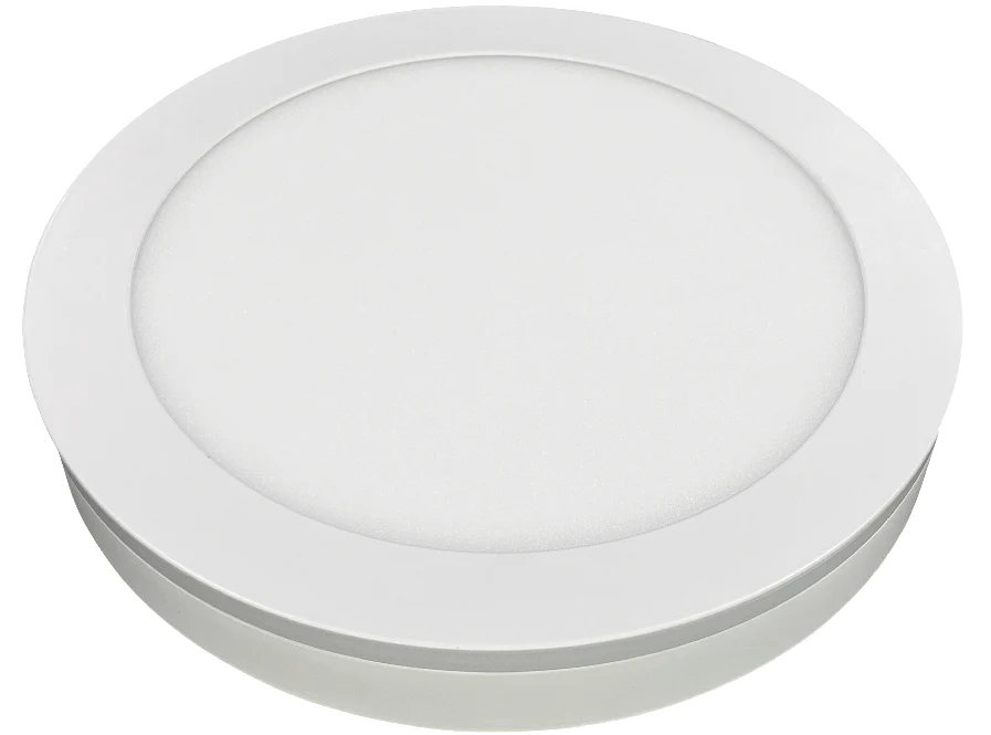 Luminaria circular LED 2 en 1 de sobreponer 16W Luz de Día + Blanco Cálido