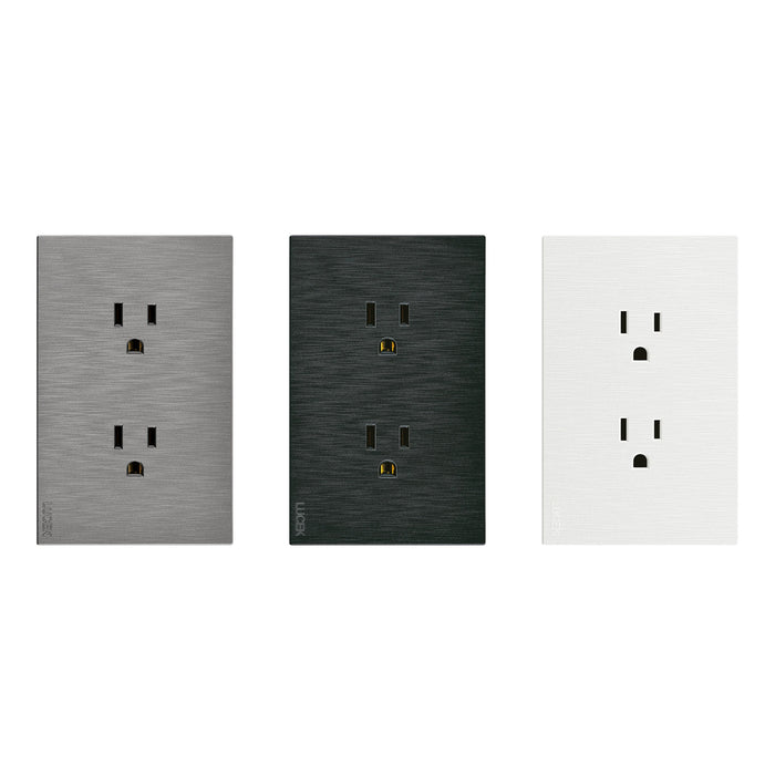 Placas con Dos Contactos Lucek Flat BF06