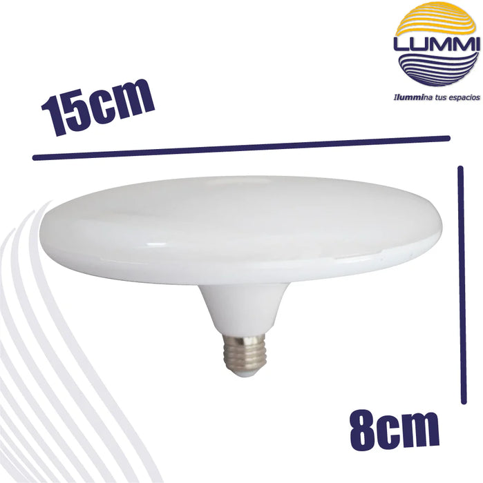 Lámpara LED Circular E26 Luz de Día (18W / 24W)