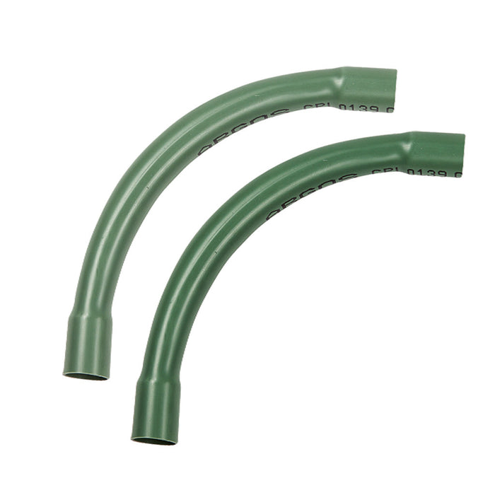Conector Curvo tipo "Codo" PVC Eléctrico Argos