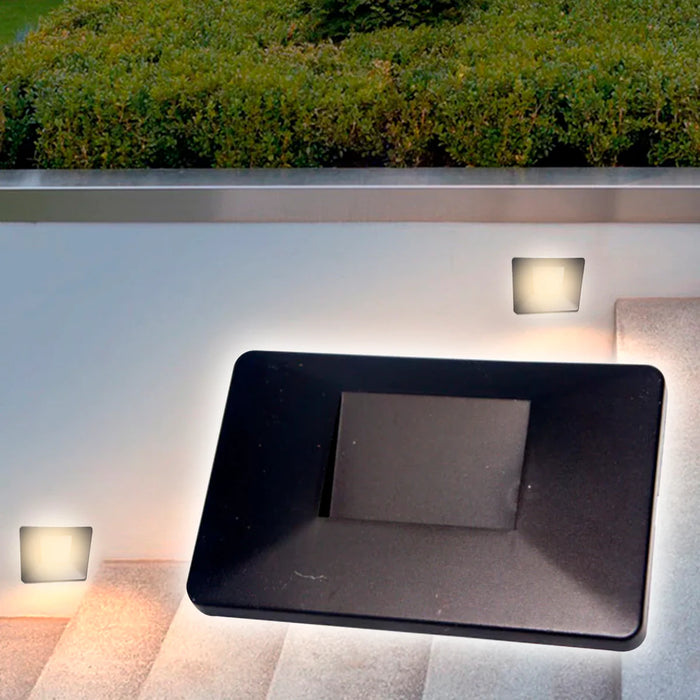 Luminario de Cortesía LED 3W (Blanco /Negro)