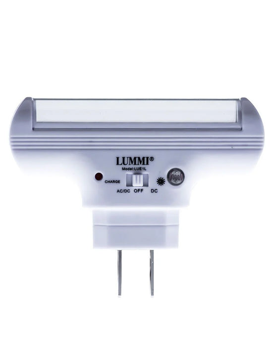 Luminaria de emergencia y linterna LED 2W con fotocelda (LUE1L)