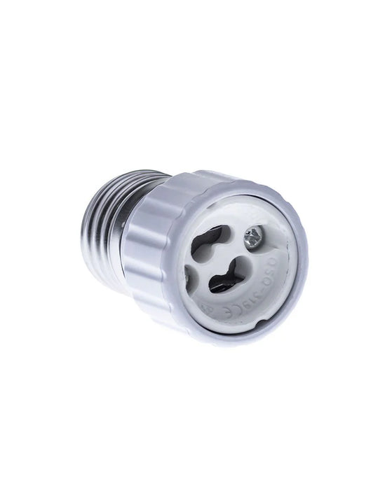 Socket convertidor E26 a G5.3 / GU10 de plástico