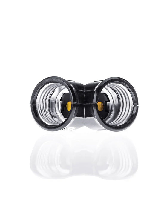 Socket doble tipo Y E26 de baquelita (PO230)