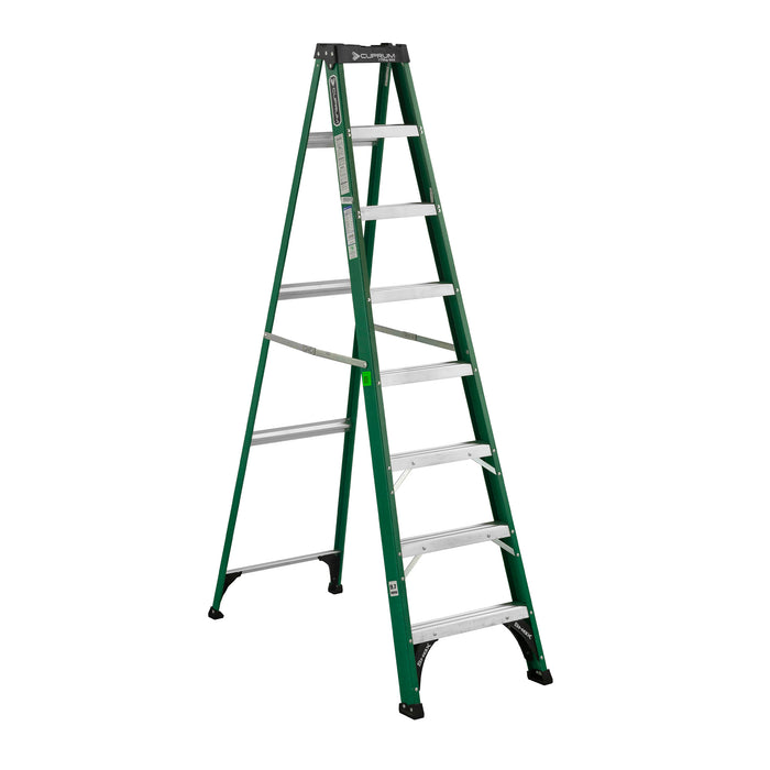 Escalera de Tijera de Fibra de Vidrio Cuprum C-3217