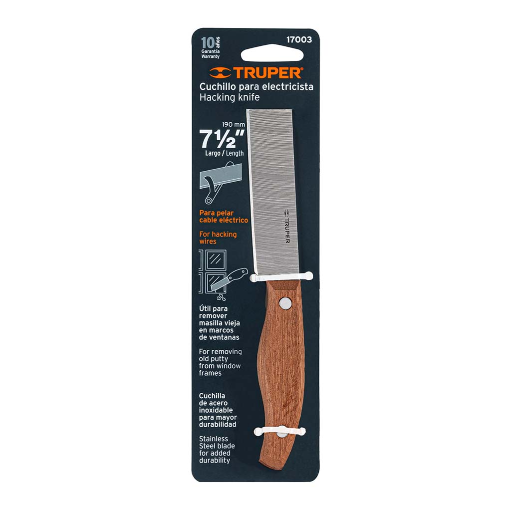 Cuchillo Electricista Robusto Bahco - Couteau Pelacâbles Dextre Et Gaucher Avec Fourreau