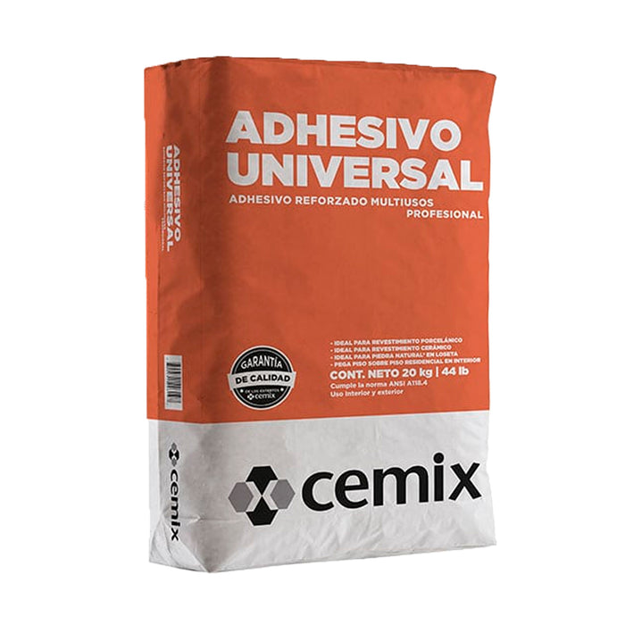 Adhesivo Cemix Blanco Universal