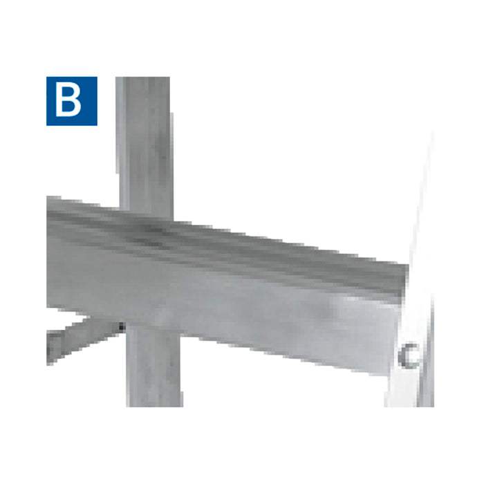 Escalerita de Aluminio de Uso Industrial