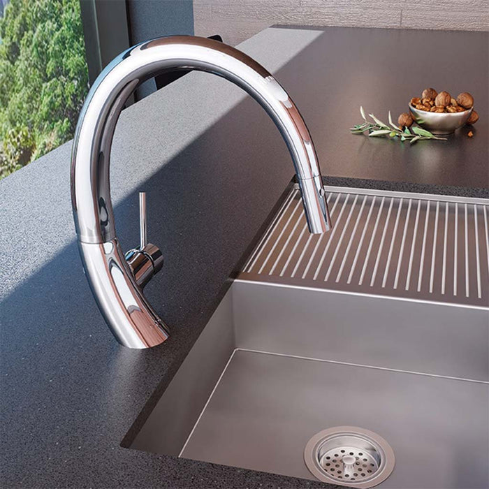 Llave Monomando Helvex Mezcladora De Fregadero Helvex Monomando