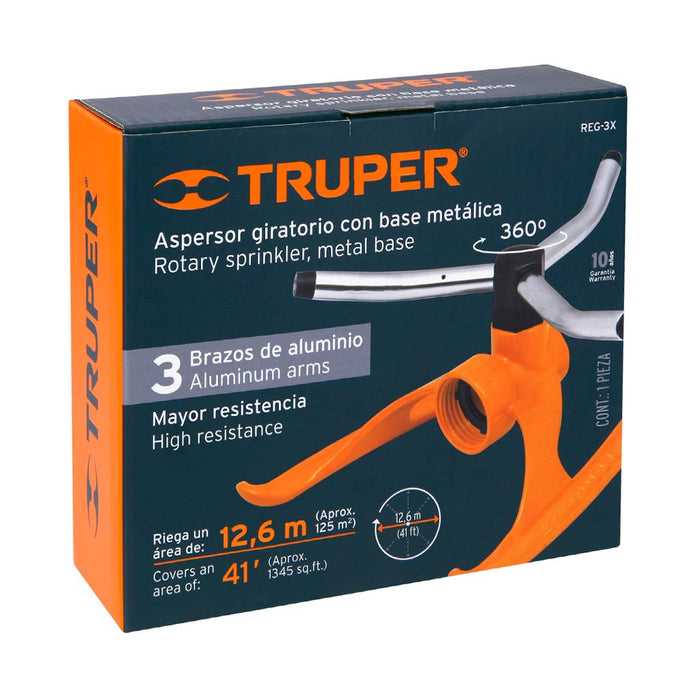 Aspersor Giratorio Truper REG-3X