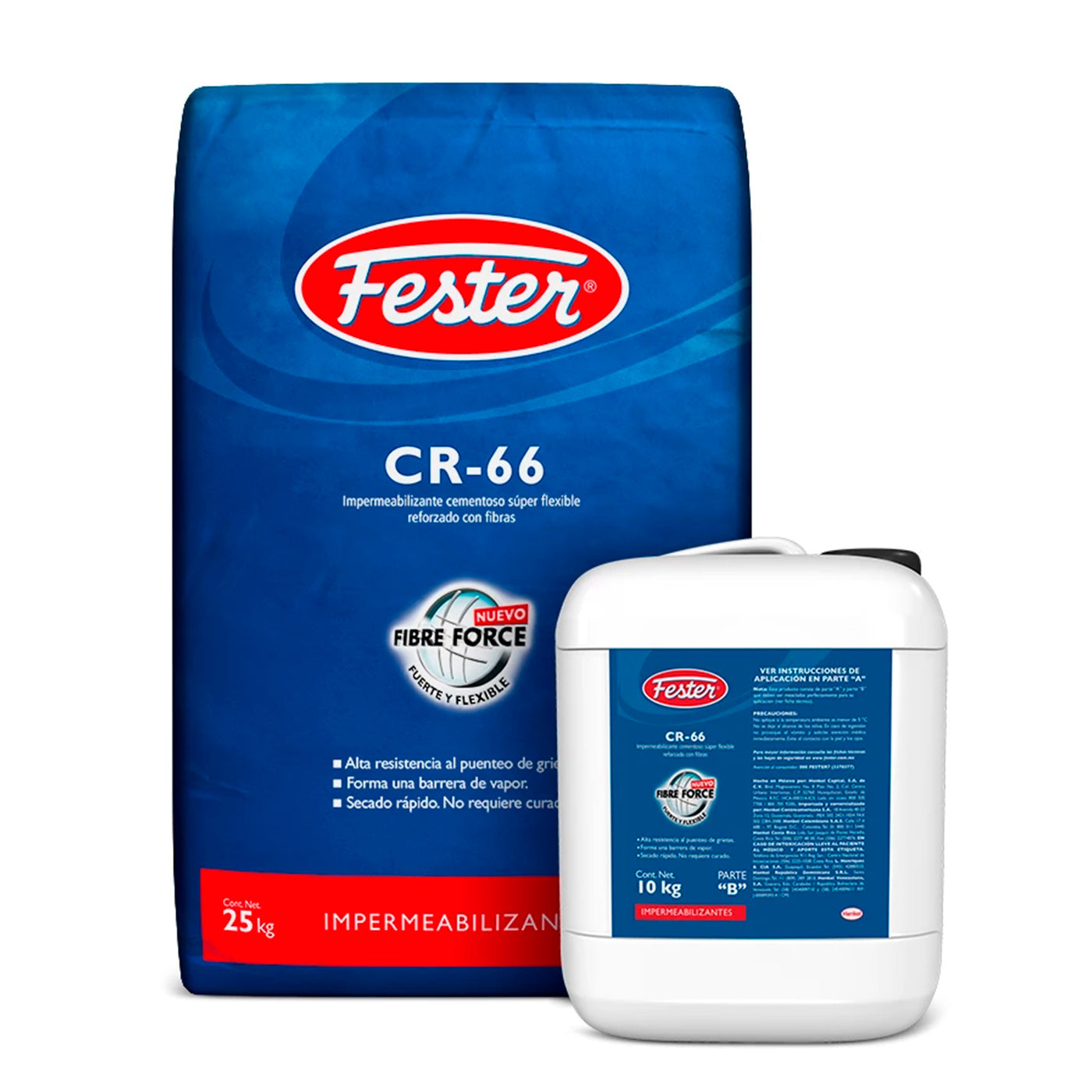 Impermeabilizante Fester CR-66 Fibre Force — PLOMERIA UNIVERSAL