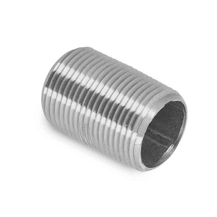 Mniple Niple Acero Galvanizado Rosca Corrida — PLOMERIA UNIVERSAL